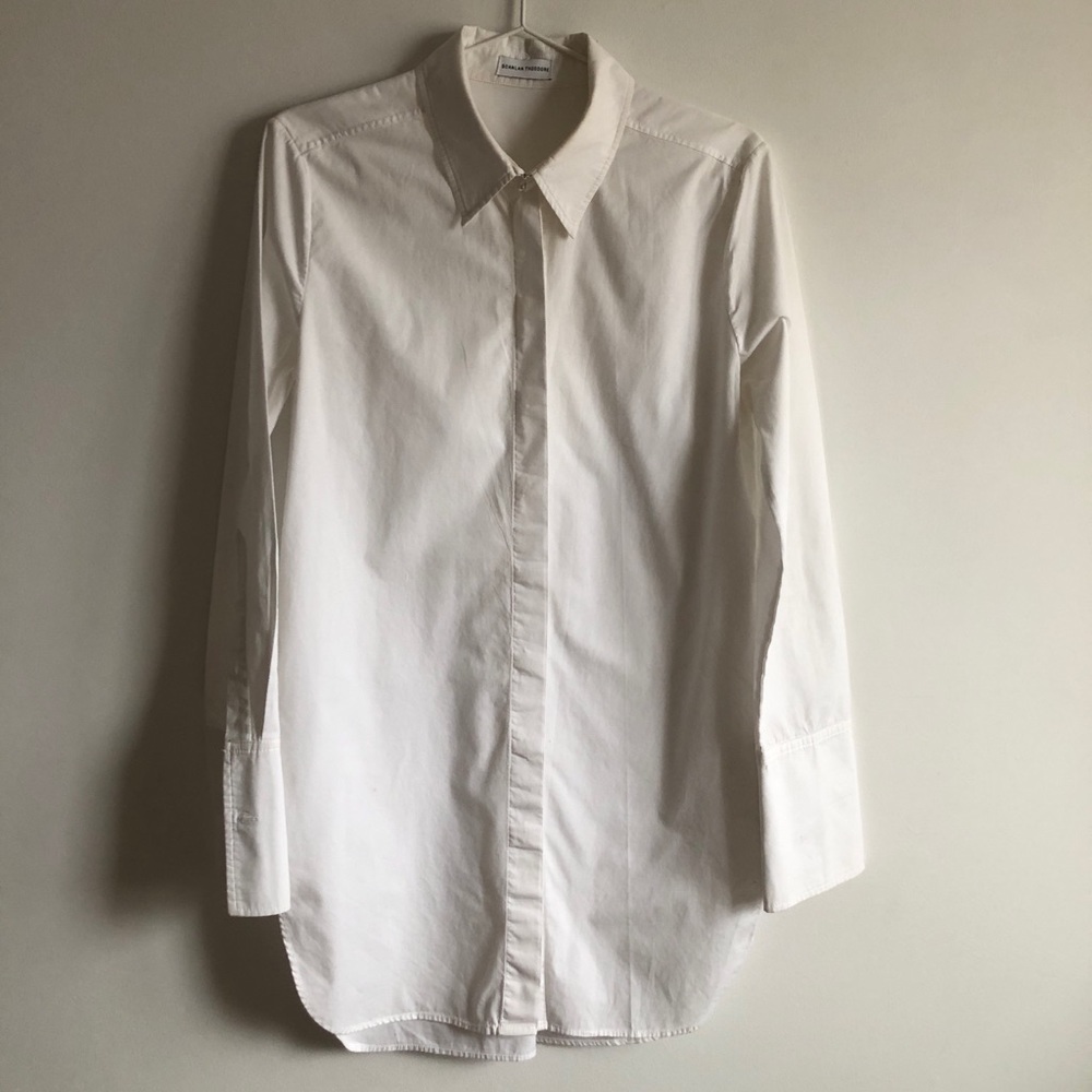 Scanlan Theodore Cotton Dress Shirt AUS 8 (US 4)